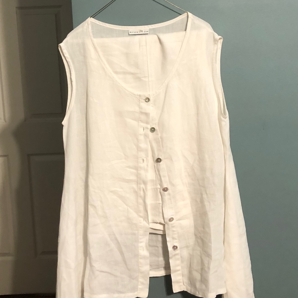 2 piece linen shirt pants set